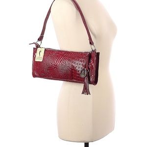 Fortuna Valentino Croc Embossed Shoulder Bag